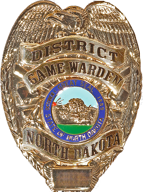 Game warden badge
